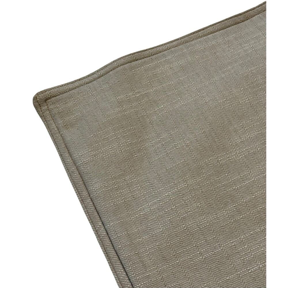 Villa Classic Home Pottery Barn Leather Lumbar Pillow Cover Light Brown 26" READ - Picture 10 of 13